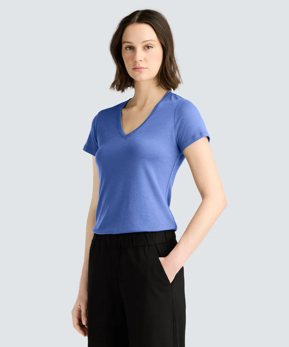 Women's Merino V-Neck T-Shirt 70
