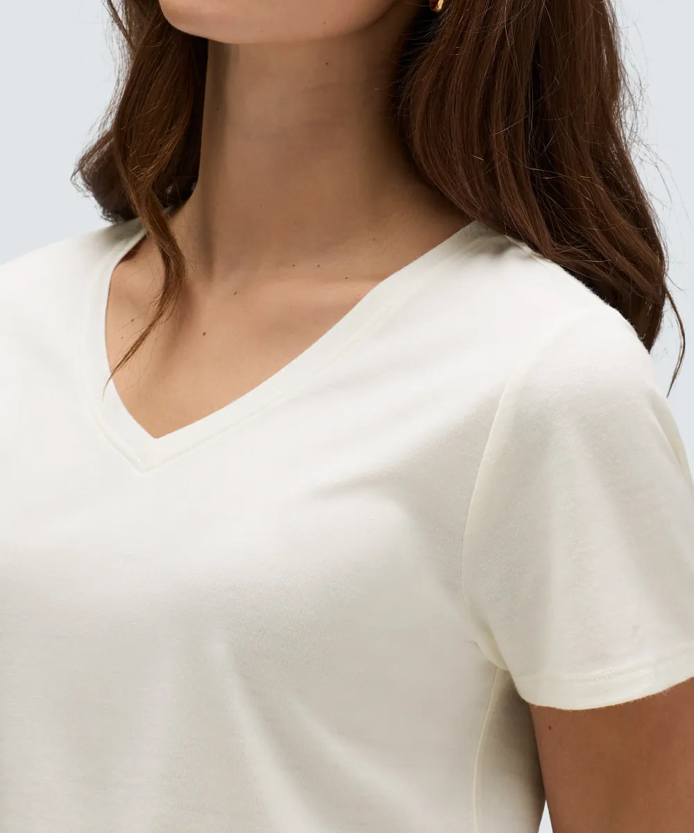 Women's Merino V-Neck T-Shirt 77
