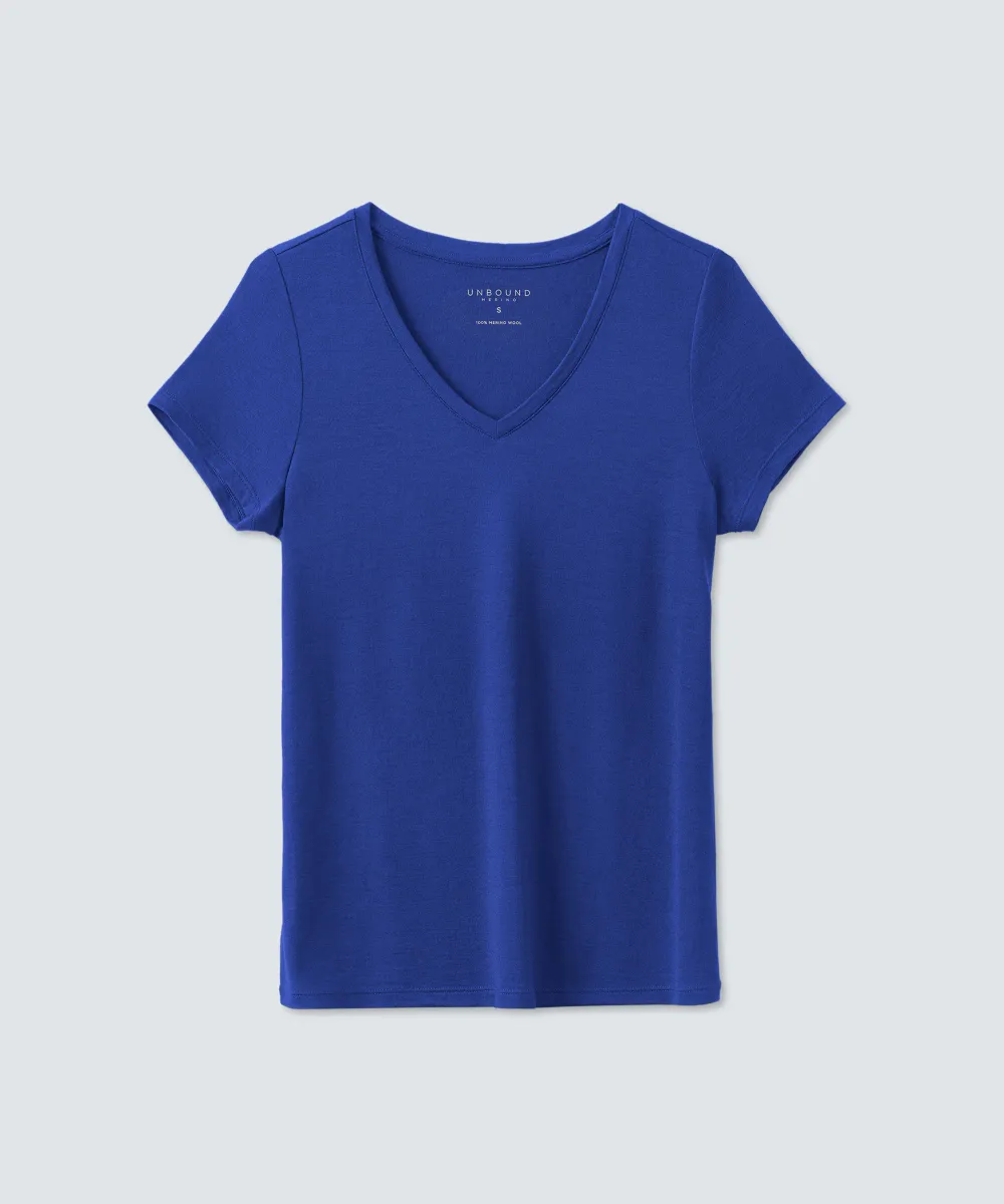 Women's Merino V-Neck T-Shirt 84