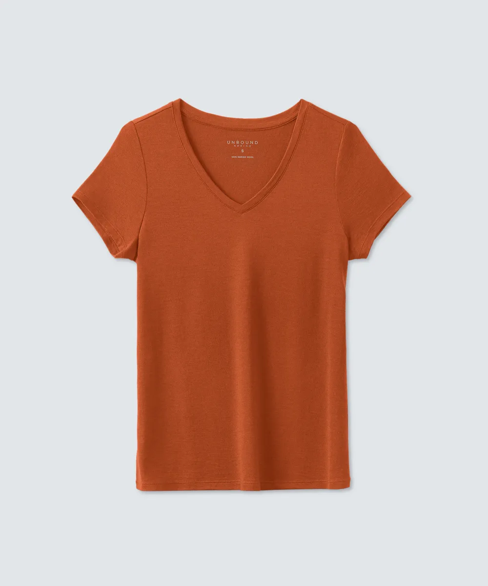 Women's Merino V-Neck T-Shirt 94