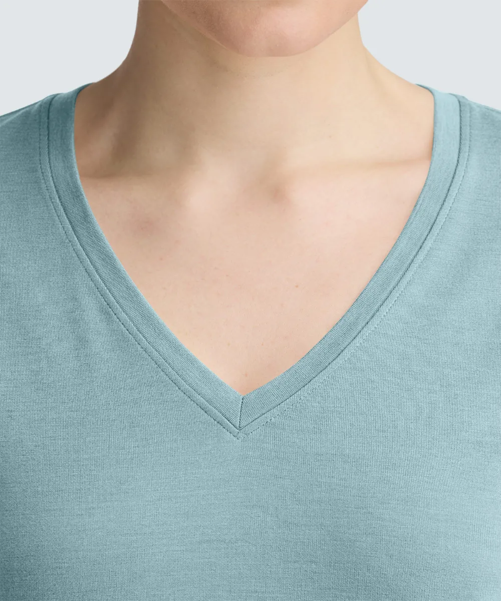 Women's Merino V-Neck T-Shirt 97
