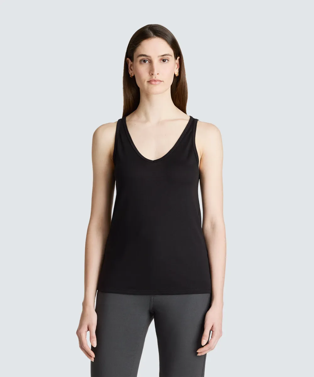 Women's Relaxed Merino V-Neck Tank