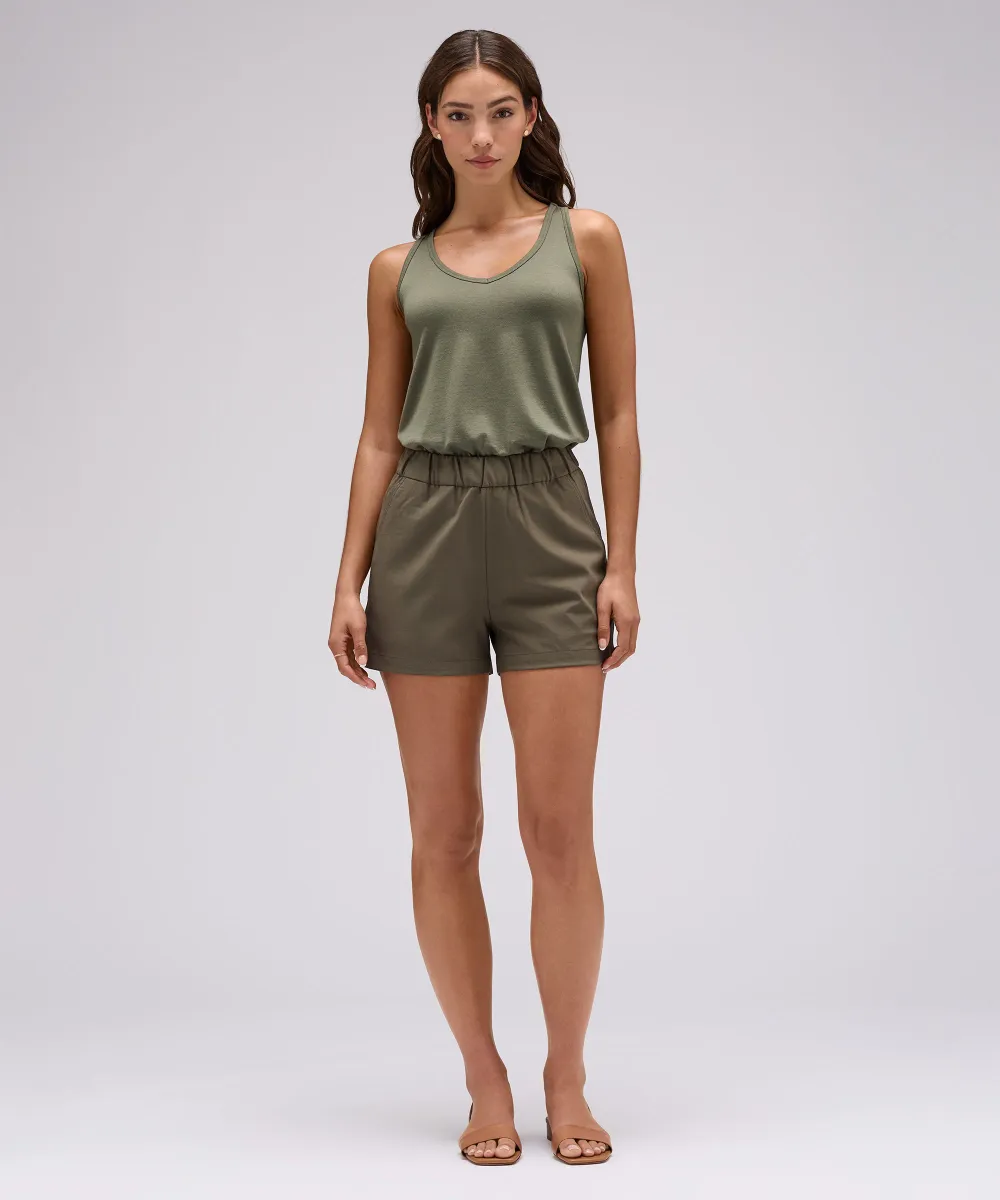 Women's Relaxed Merino V-Neck Tank 18