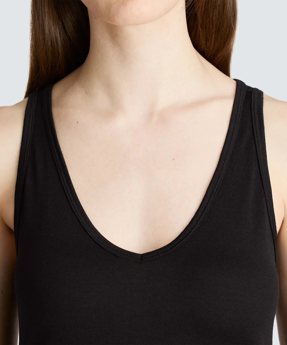 Women's Relaxed Merino V-Neck Tank 3