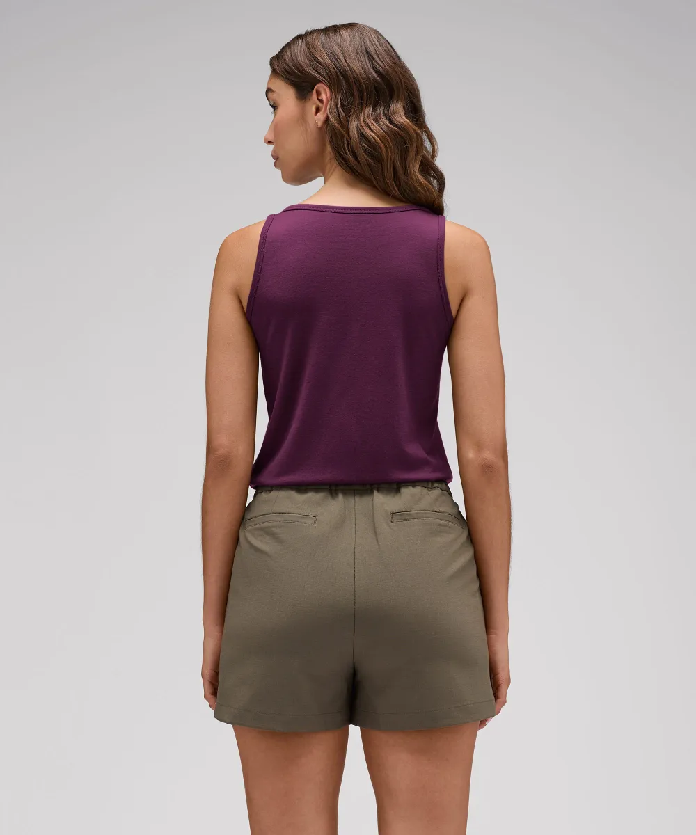 Women's Relaxed Merino V-Neck Tank 27