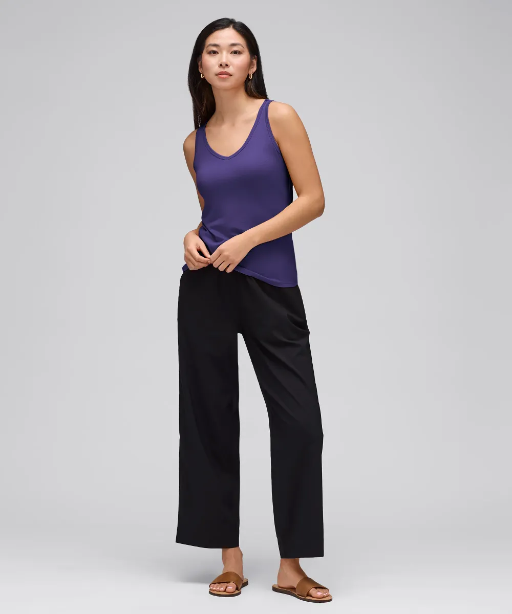 Women's Relaxed Merino V-Neck Tank 36