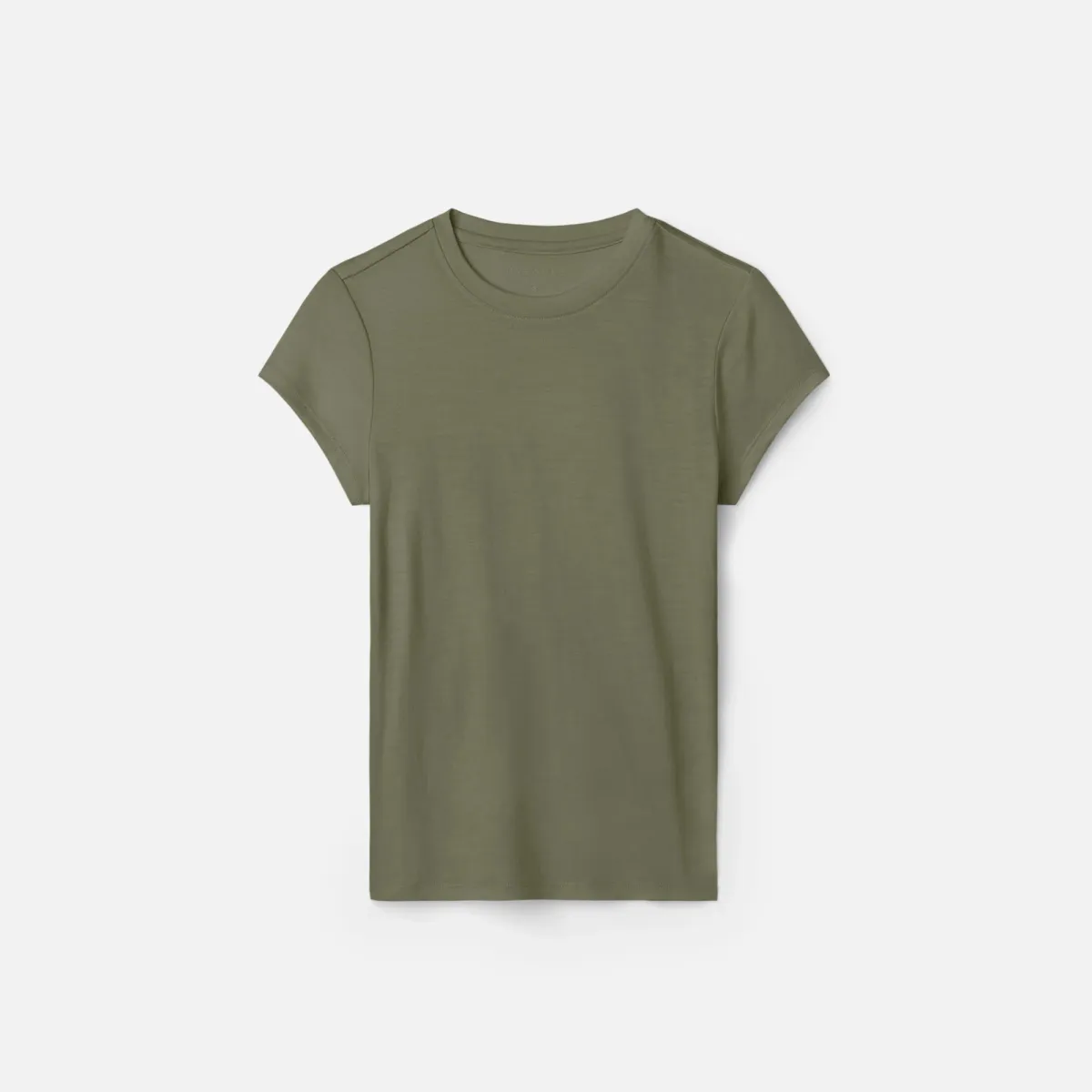 Women's Slim Merino Crew Neck T-Shirt 21