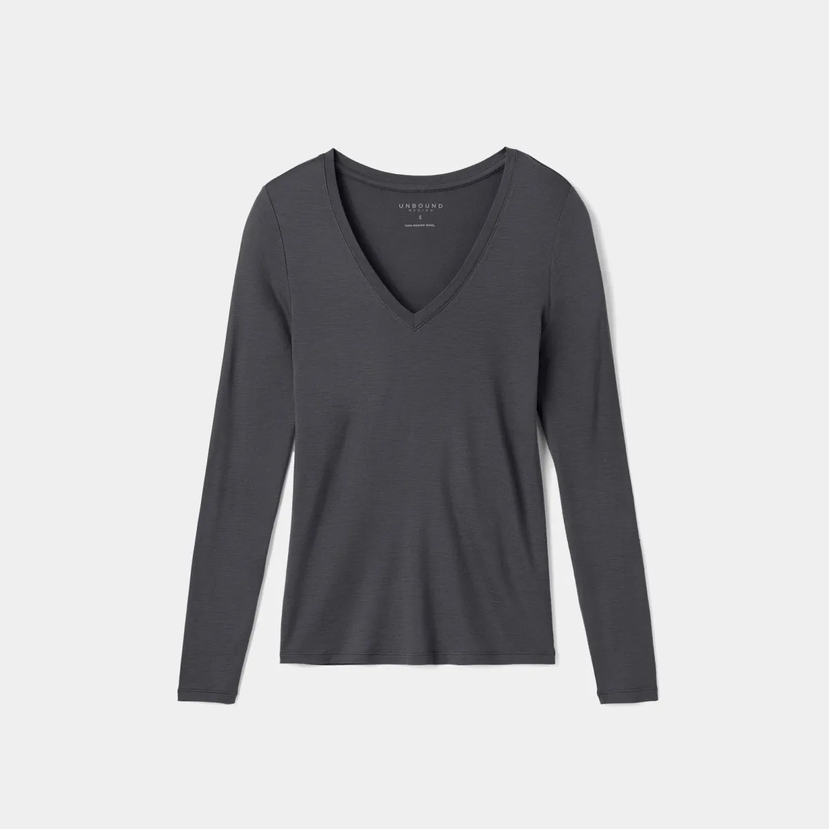 Women's Slim Merino Long Sleeve V-Neck 24