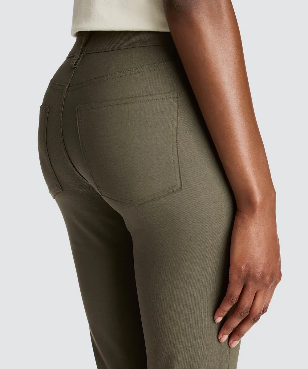 Women's Slim Merino Travel Pants 23