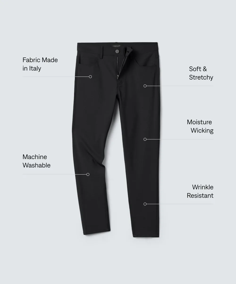 Women's Slim Merino Travel Pants 31