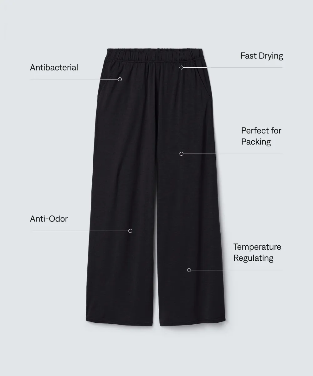 Women's Ultrafine Merino Sleep Bottoms 30