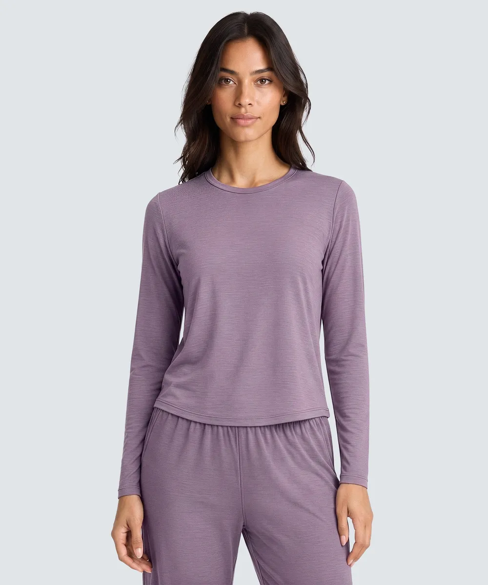 Women's Ultrafine Merino Sleep Longsleeve