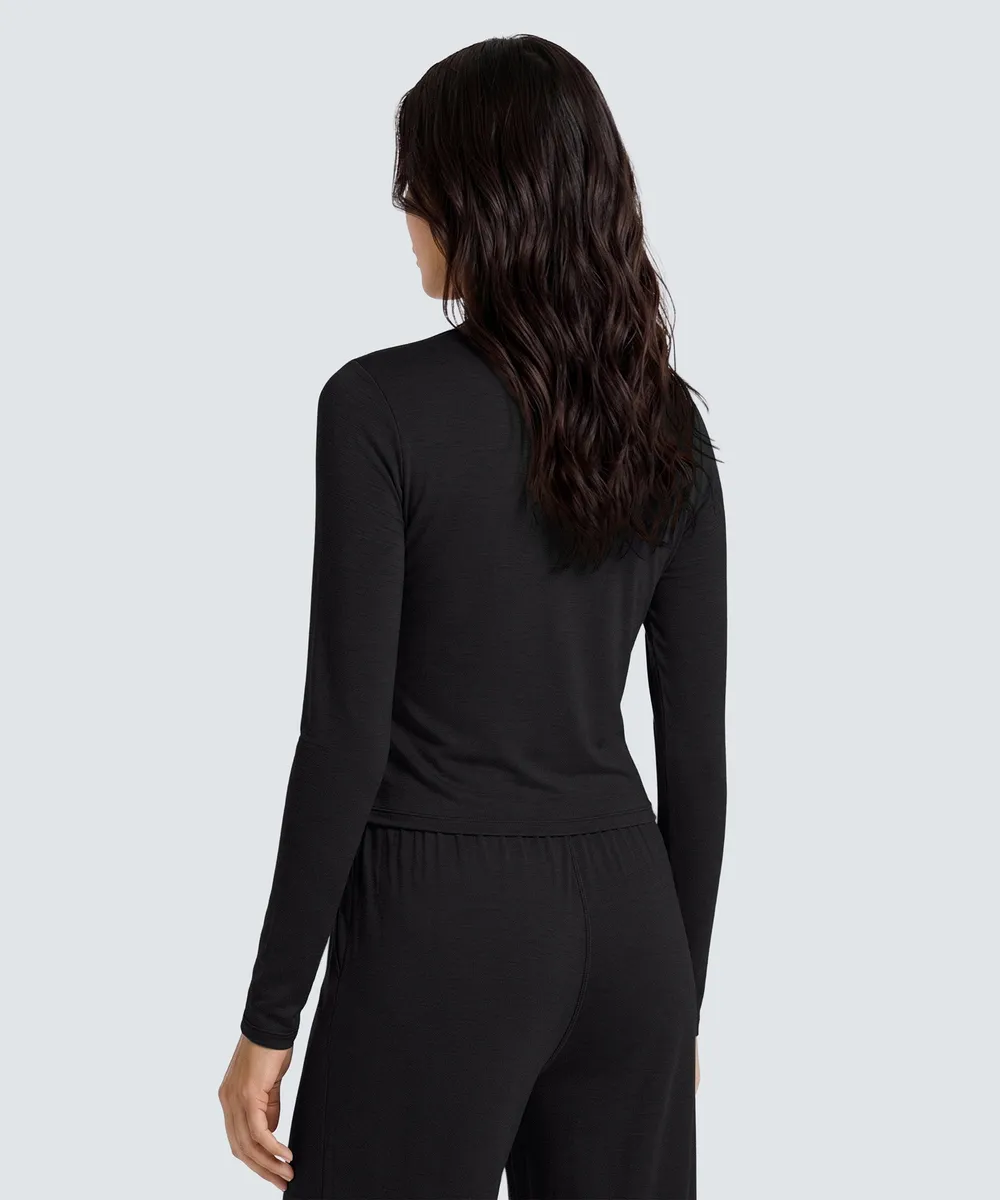 Women's Ultrafine Merino Sleep Longsleeve 11