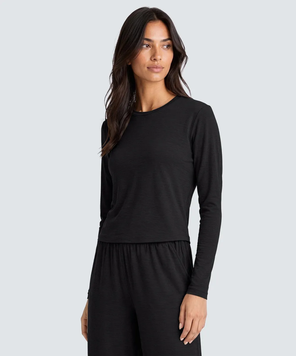 Women's Ultrafine Merino Sleep Longsleeve 12