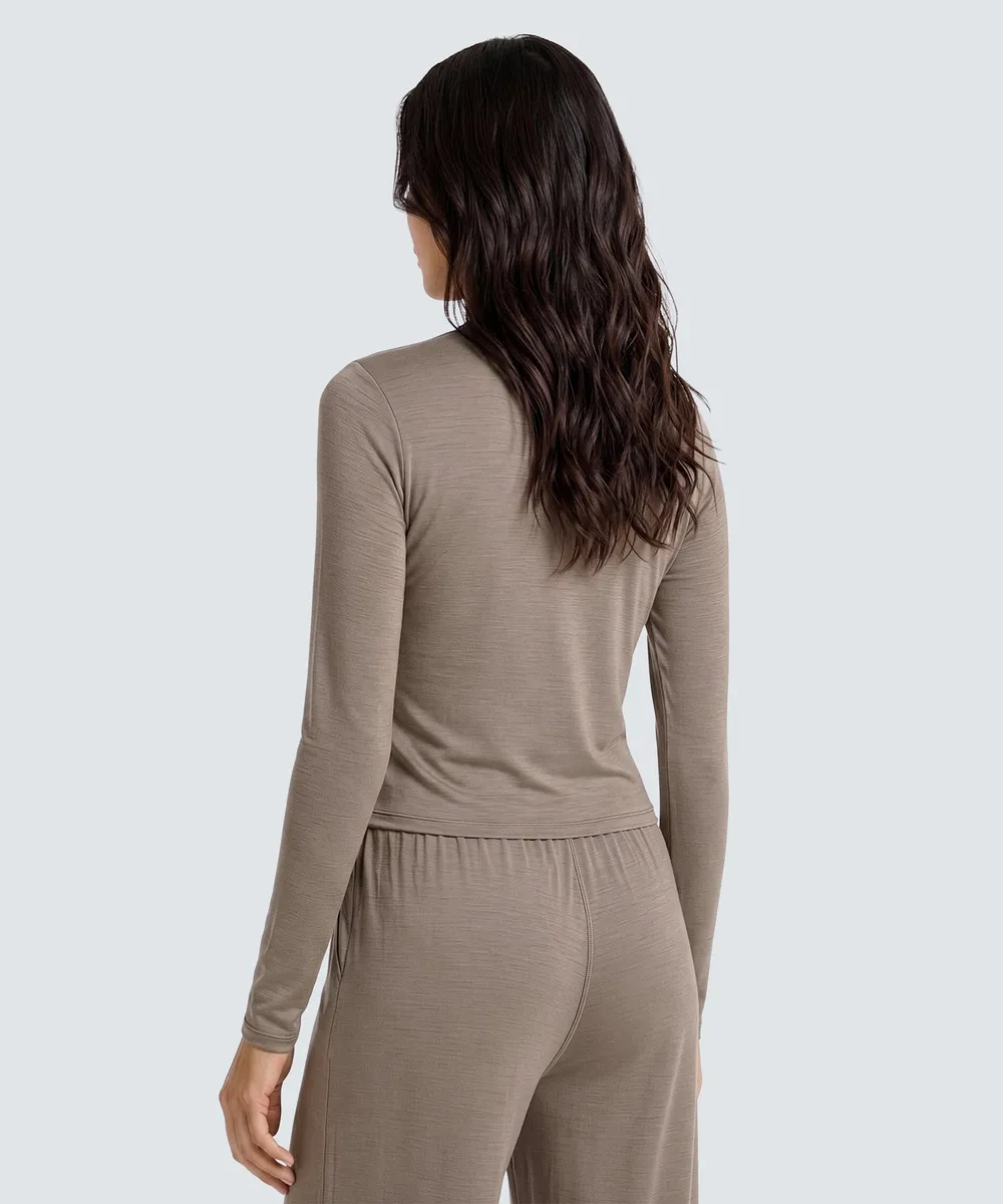 Women's Ultrafine Merino Sleep Longsleeve 16