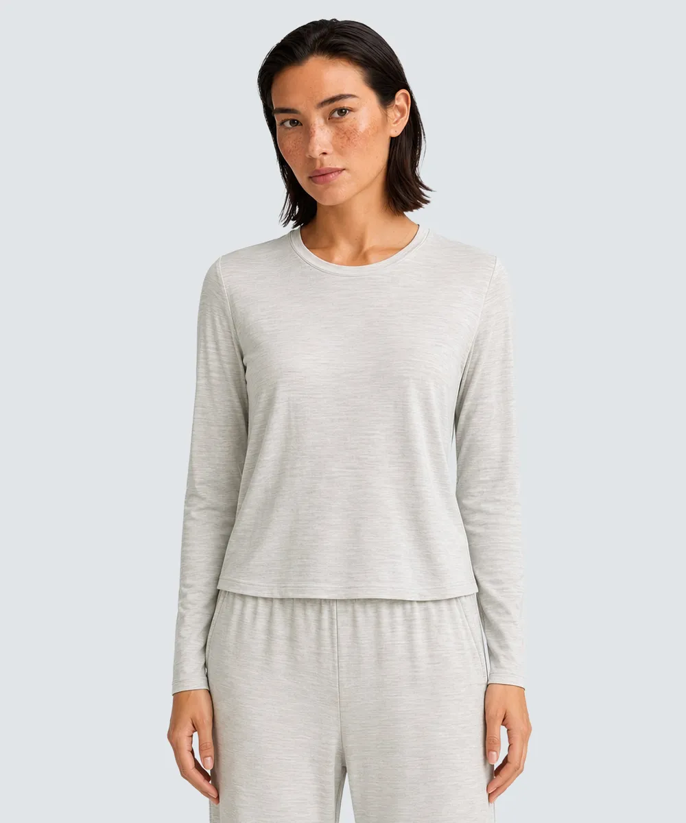 Women's Ultrafine Merino Sleep Longsleeve 5
