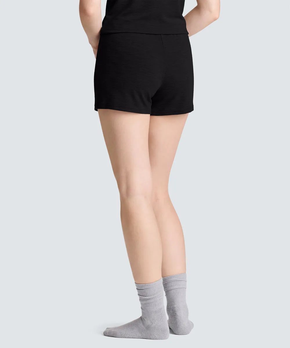 Women's Ultrafine Merino Sleep Shorts 12
