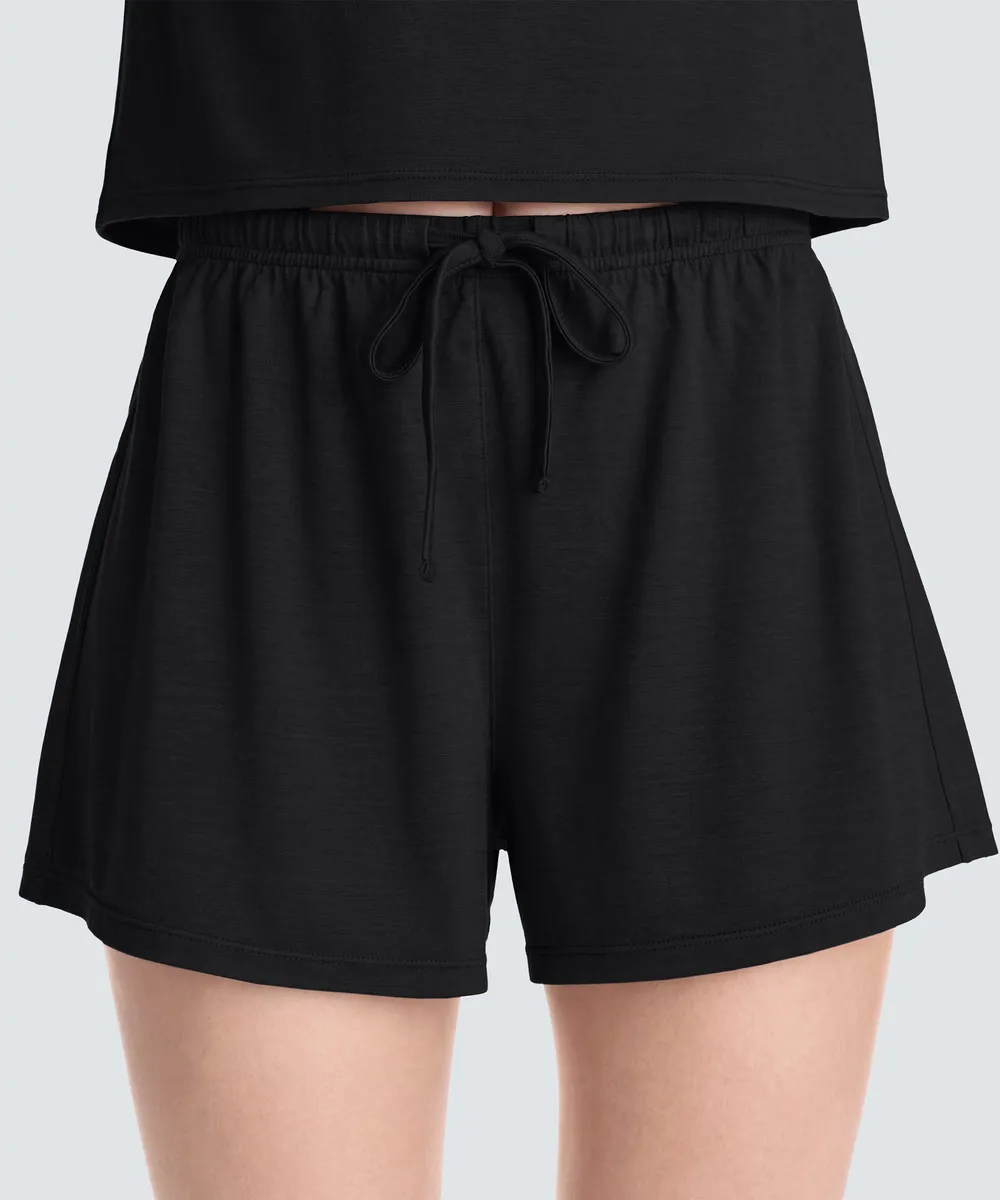 Women's Ultrafine Merino Sleep Shorts 14
