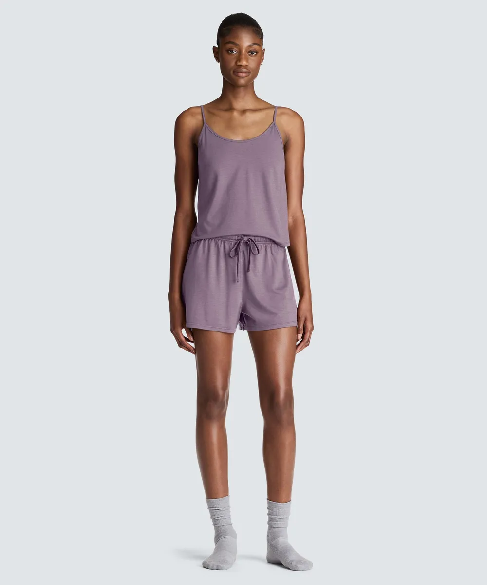 Women's Ultrafine Merino Sleep Shorts 18