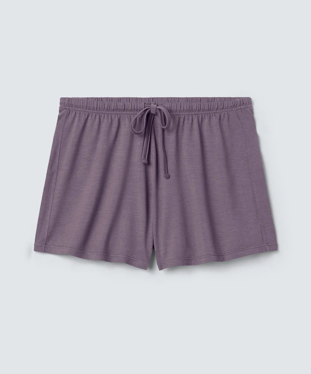 Women's Ultrafine Merino Sleep Shorts 20