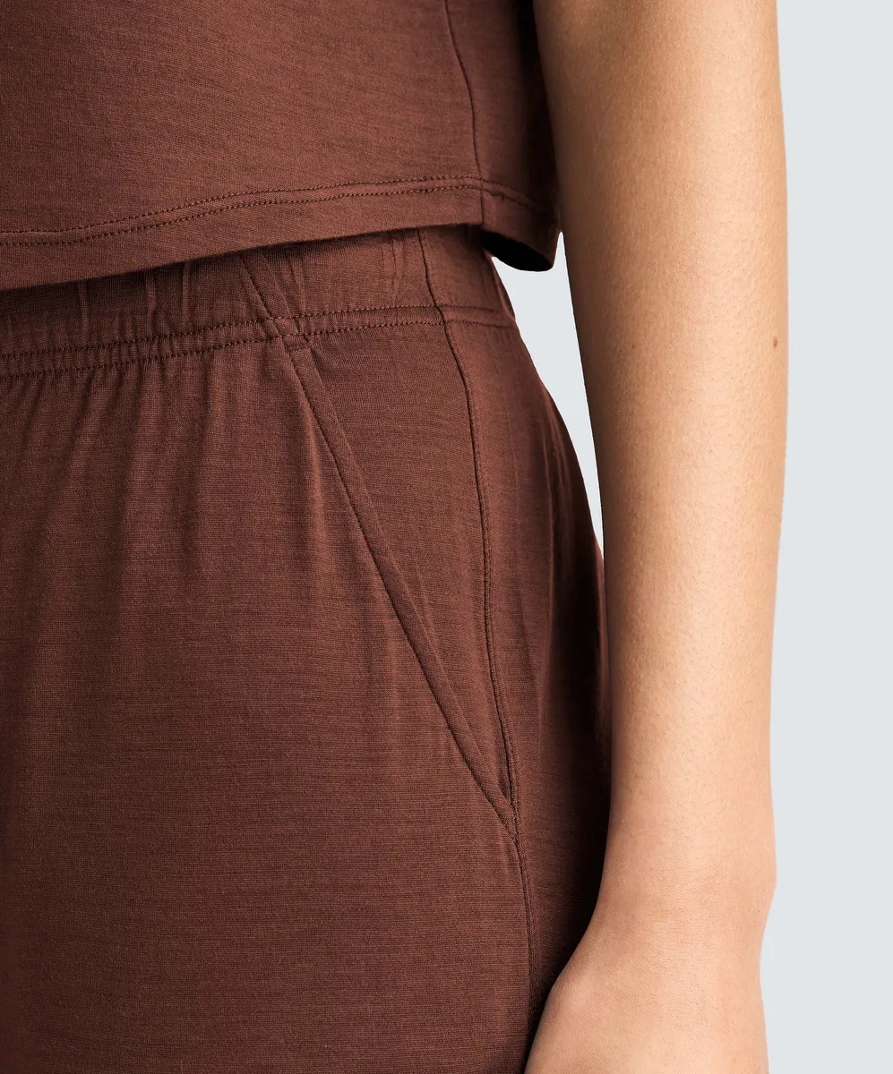 Women's Ultrafine Merino Sleep Top 26