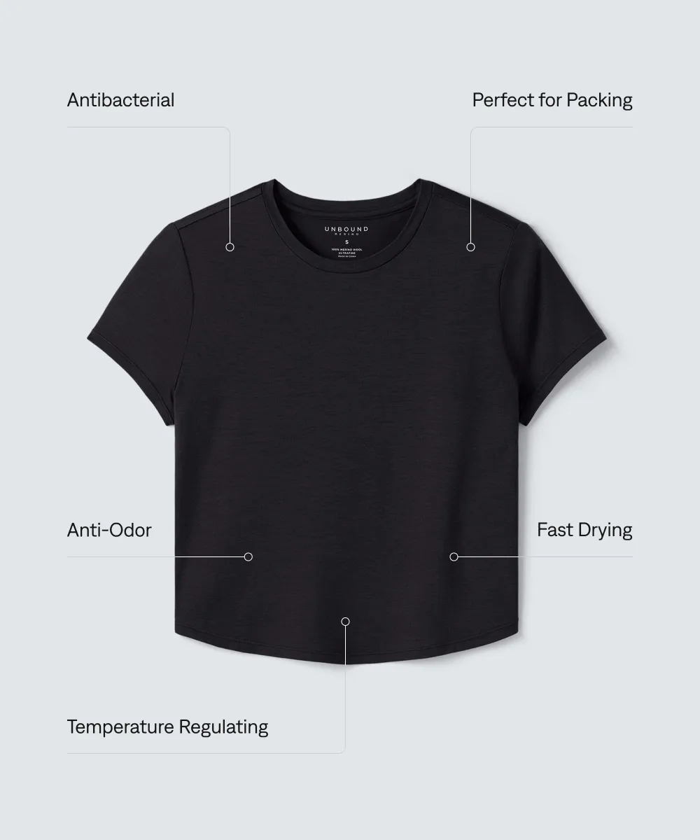 Women's Ultrafine Merino Sleep Top 29