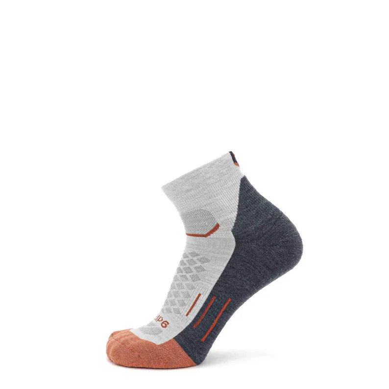Grip6 Run 1/4 Crew Merino Wool Sock 2