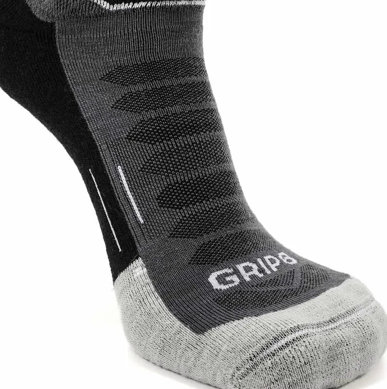 Grip6 Wool Run Ankle Socks - Made In USA 3