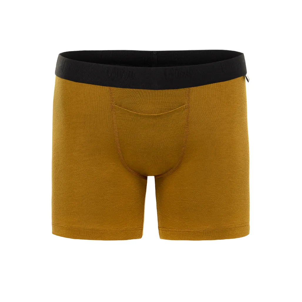 Men's 100% Merino Wool Boxer Brief 4