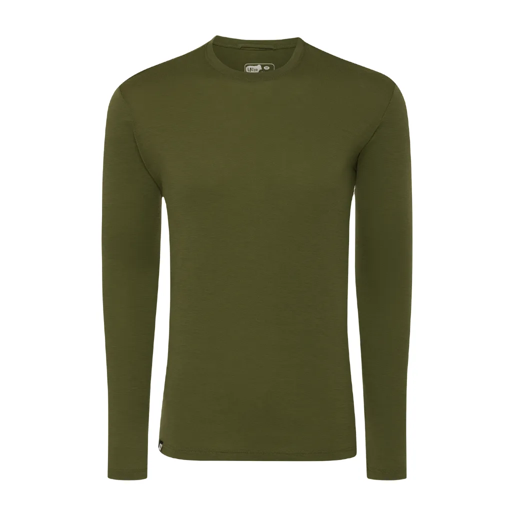 Men's 100% Merino Wool Long Sleeve 3