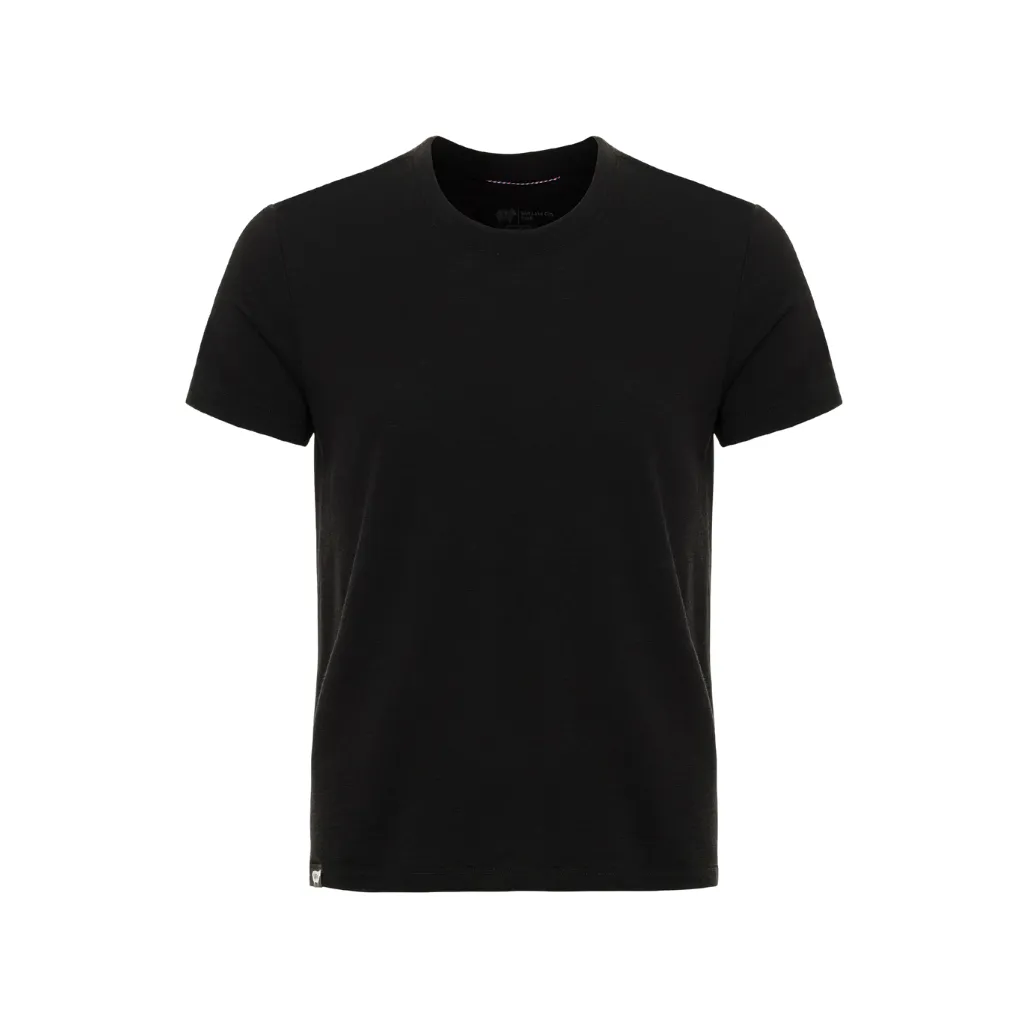 Women's 100% Merino Relaxed Crew Short Sleeve 2