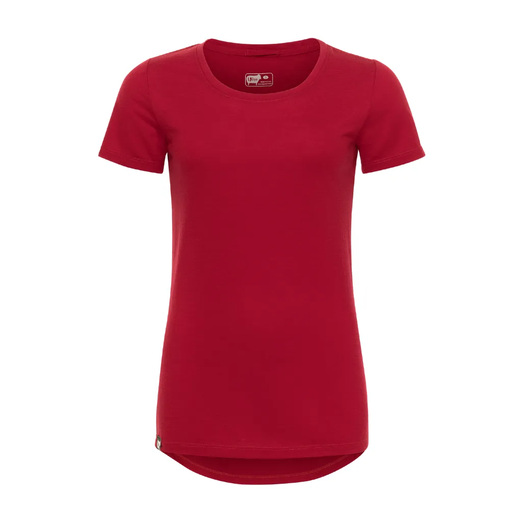 Women's 100% Merino Wool Short Sleeve Shirt 5