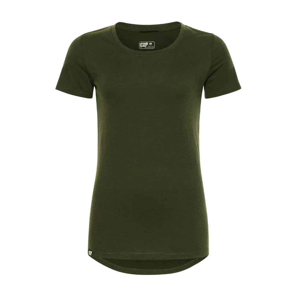 Women's 100% Merino Wool Short Sleeve Shirt 7